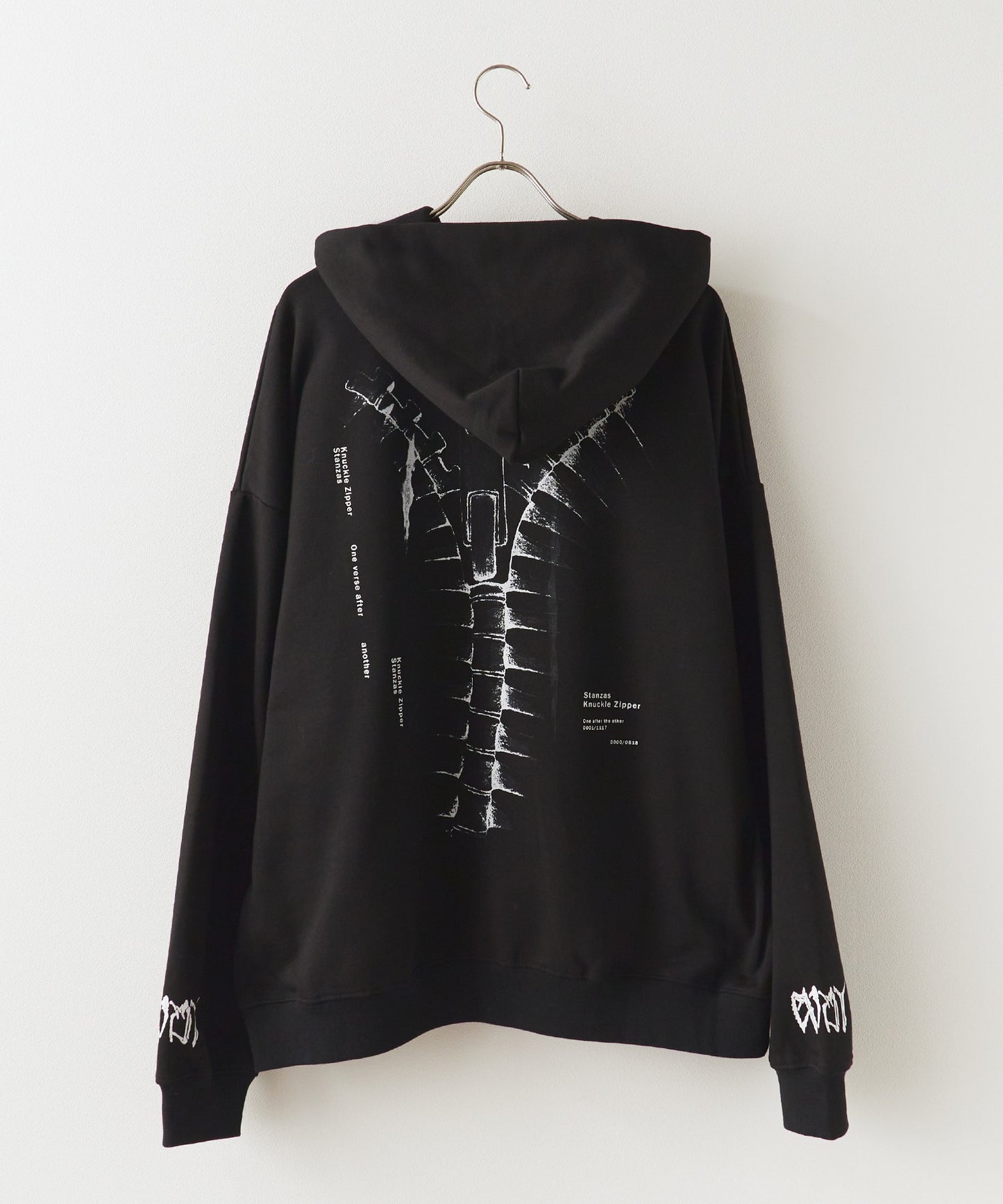 Chick / Zipper Design Pull Over Hoodie ジッパーデザインプルオーバーパーカー