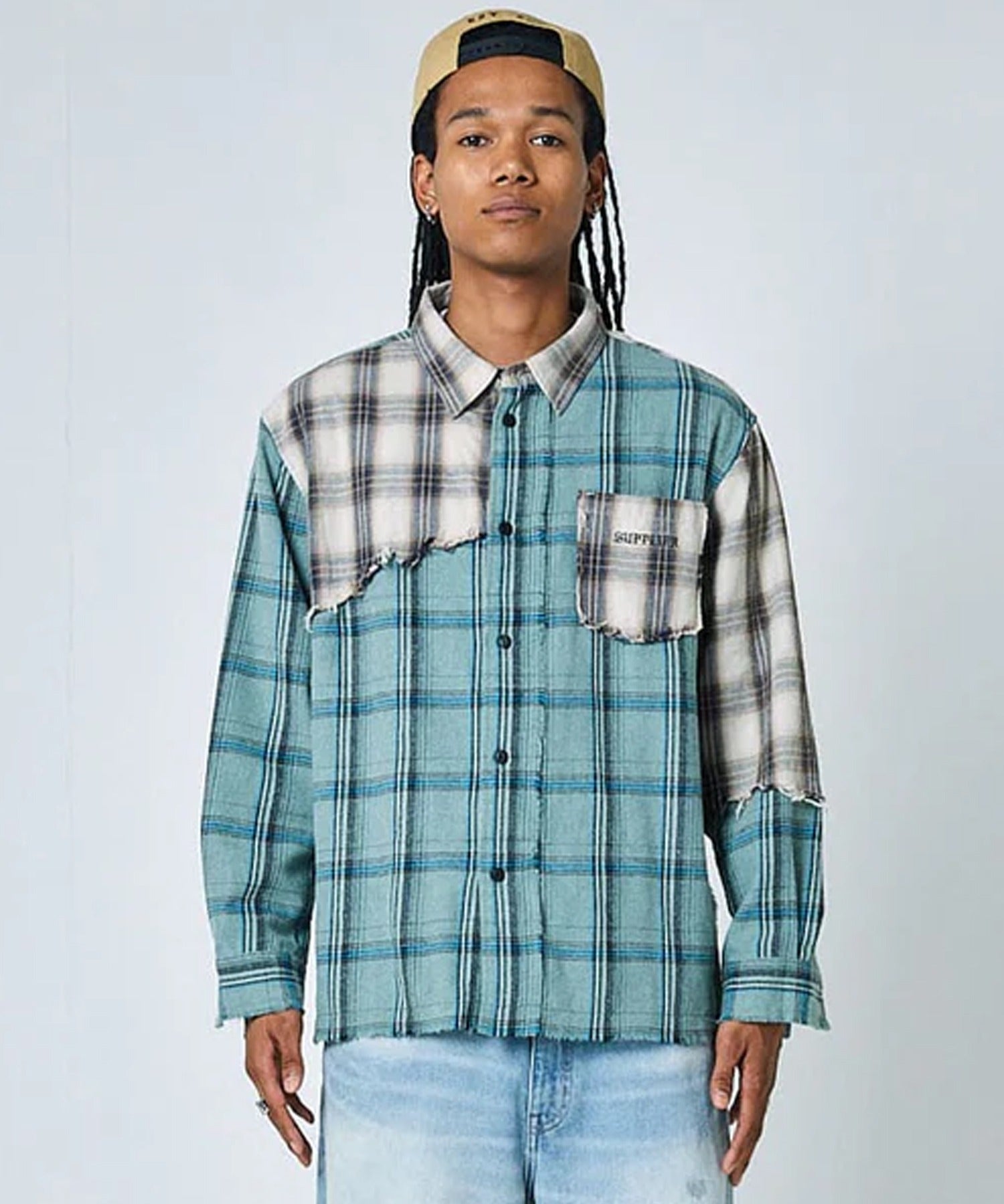 SUPPLIER / Switching Vintage Check Shirt