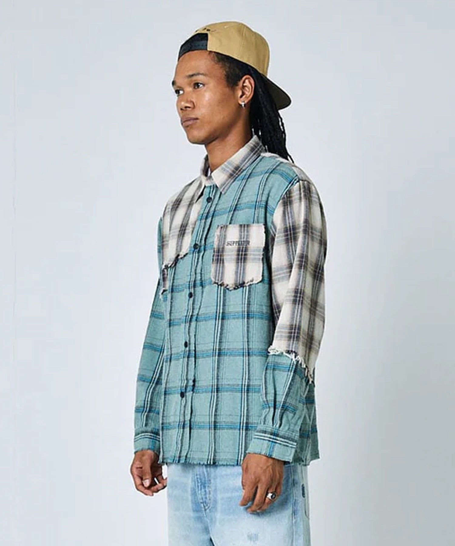 SUPPLIER / Switching Vintage Check Shirt