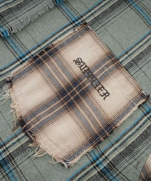 SUPPLIER / Switching Vintage Check Shirt