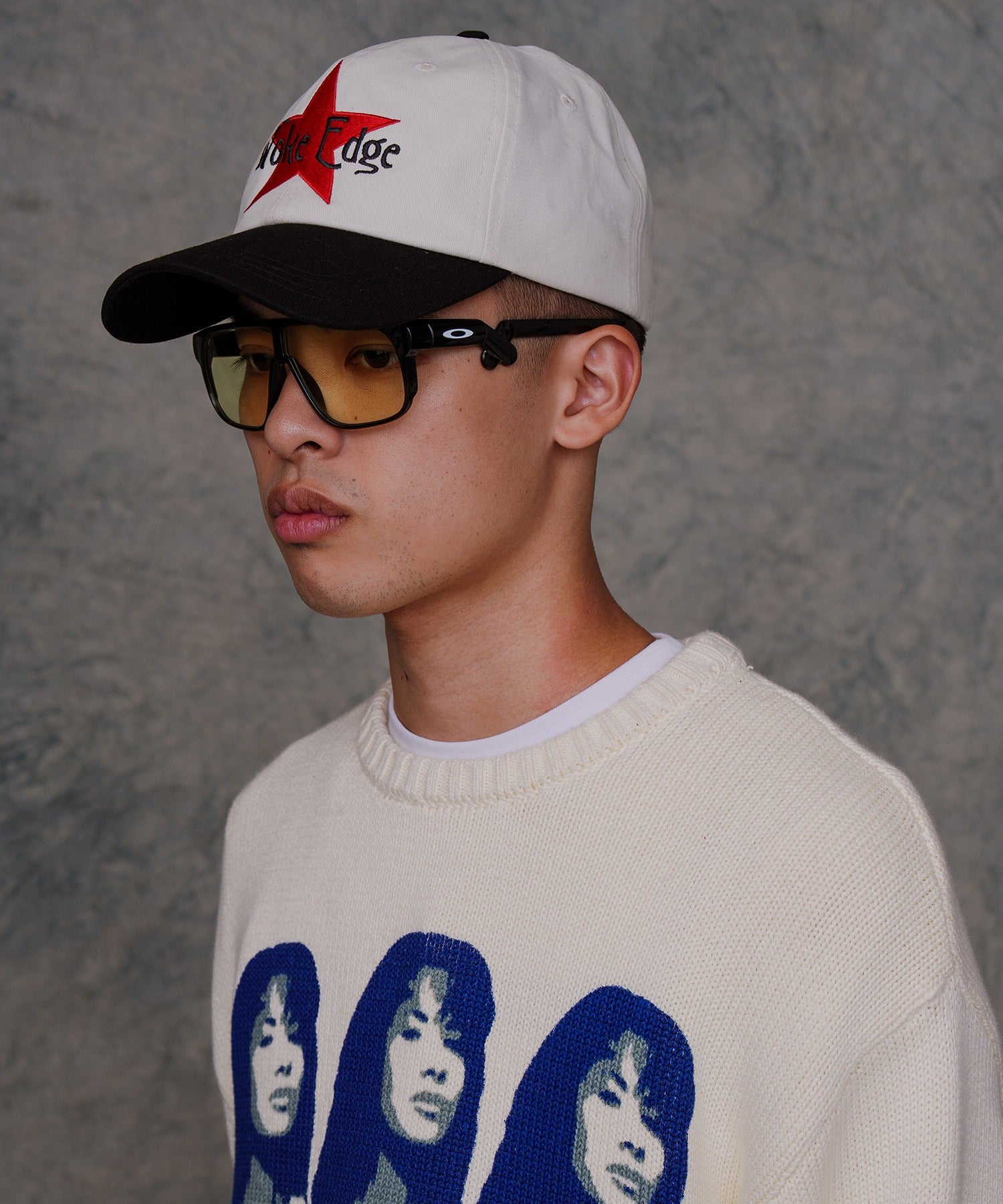 WOKE EDGE / Star Logo Baseball Cap