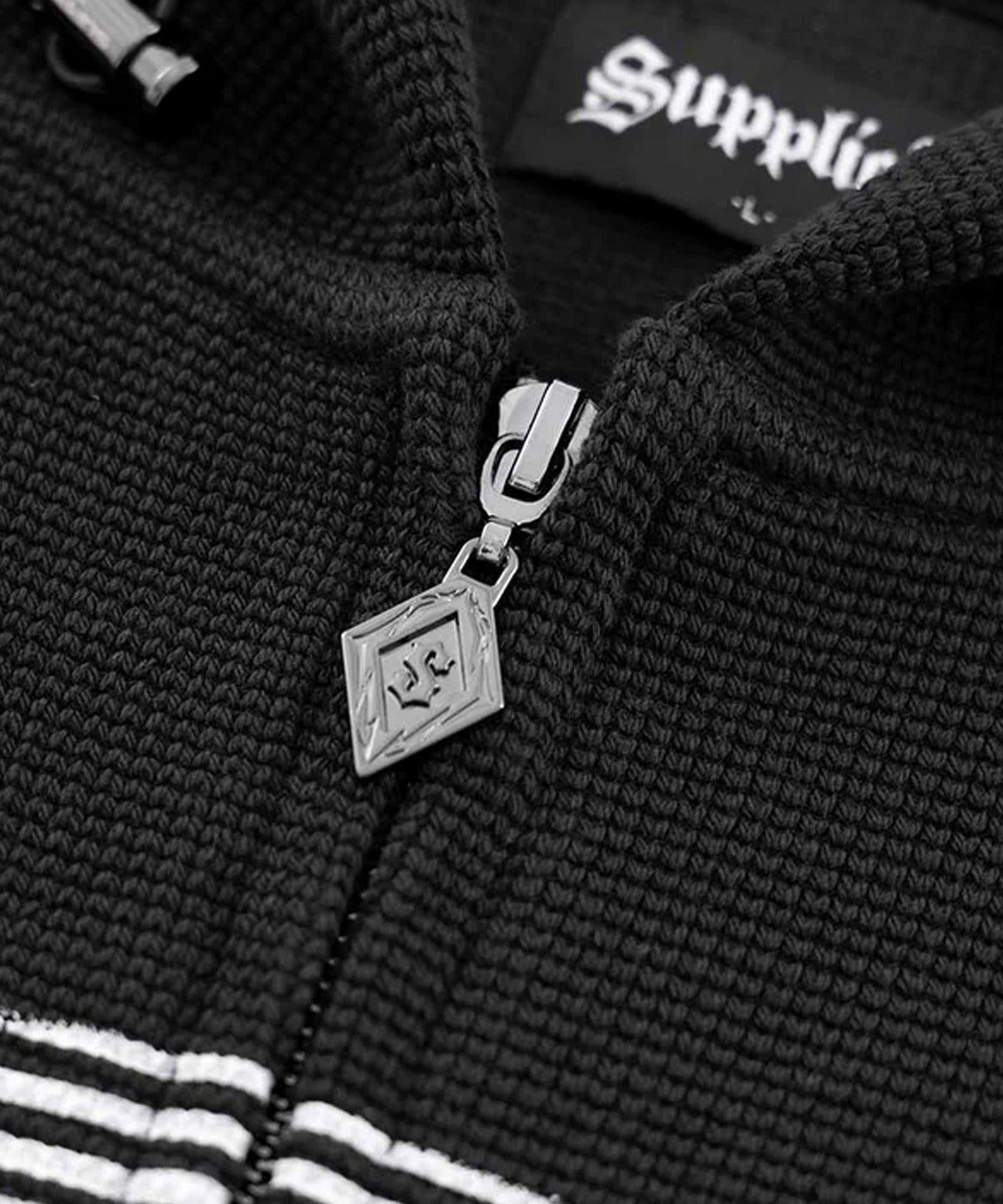 SUPPLIER × AGE FACTORY Waffle Zip Hoodie