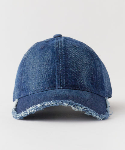 Chick / Damage processing Denim Cap ヴィンテージ風デニムキャップ