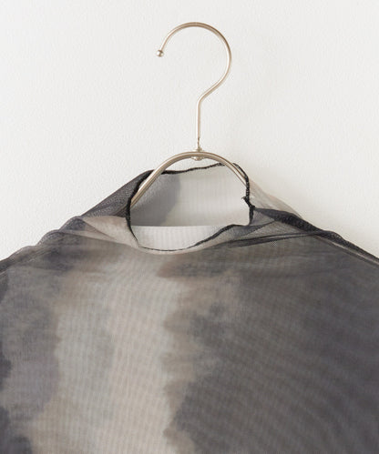 AO.2 / Marble Print Sheer Tops