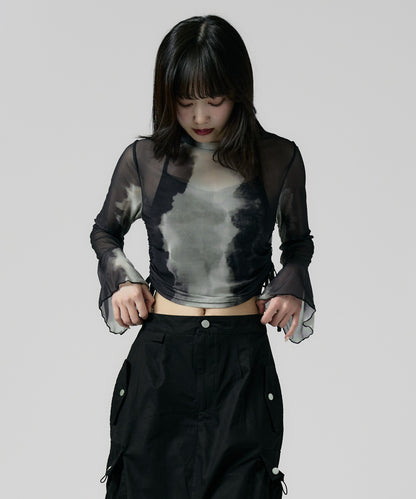 Chick / Vintage Like Sheer Tops ヴィンテージ風シアートップス