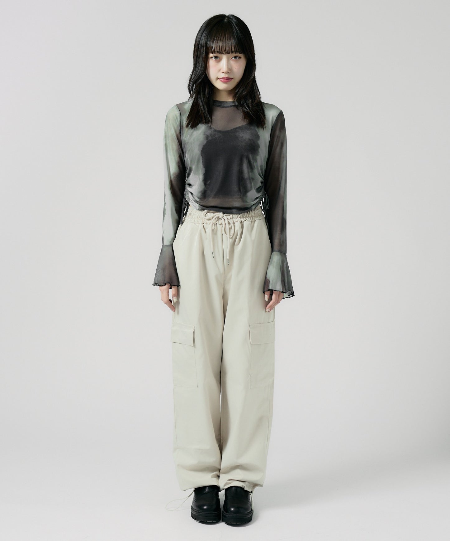 Chick / Vintage Like Sheer Tops ヴィンテージ風シアートップス