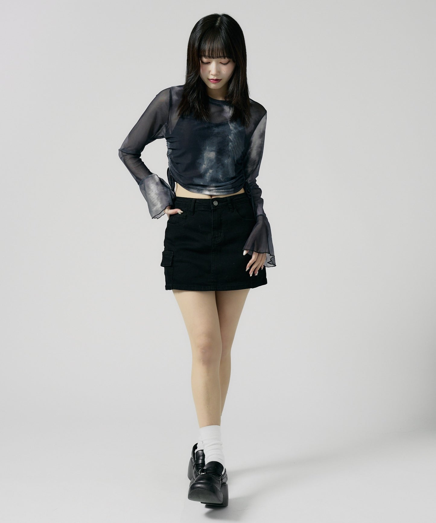 Chick / Vintage Like Sheer Tops ヴィンテージ風シアートップス