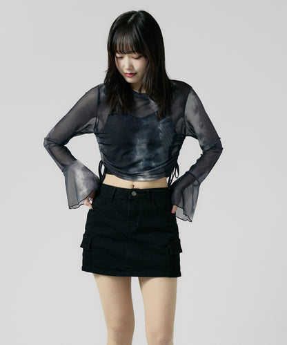 Chick / Vintage Like Sheer Tops ヴィンテージ風シアートップス