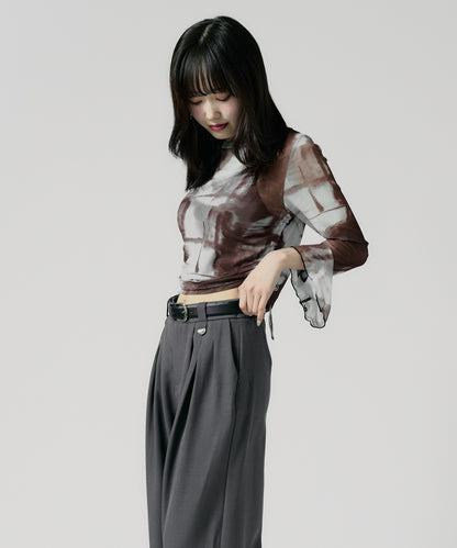 Chick / Vintage Like Sheer Tops ヴィンテージ風シアートップス