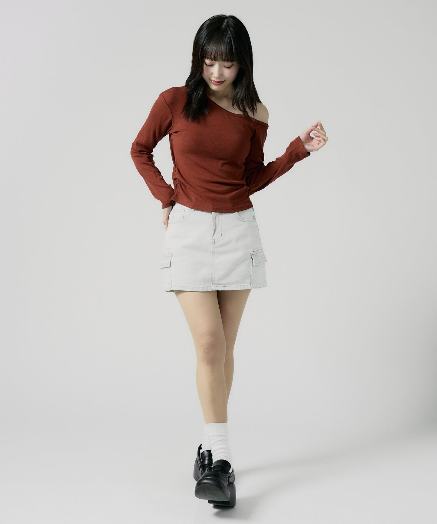 Chick / Cargo Denim Mini Skirt カーゴデニムミニスカート