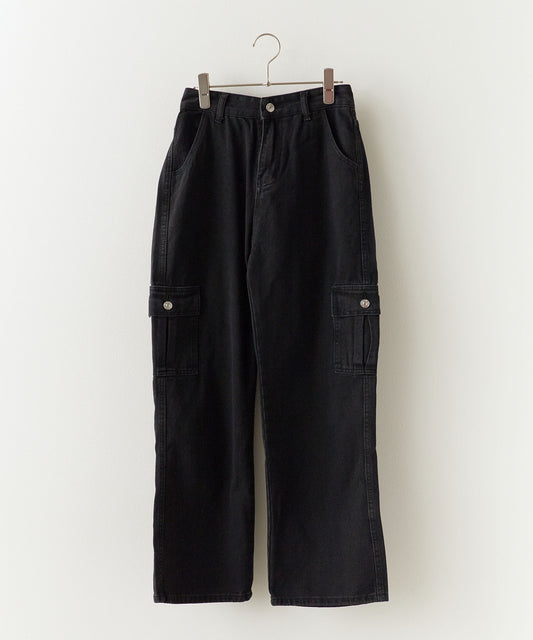 AO.2 / Denim Cargo Pants