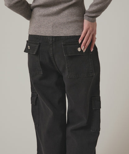 AO.2 / Denim Cargo Pants