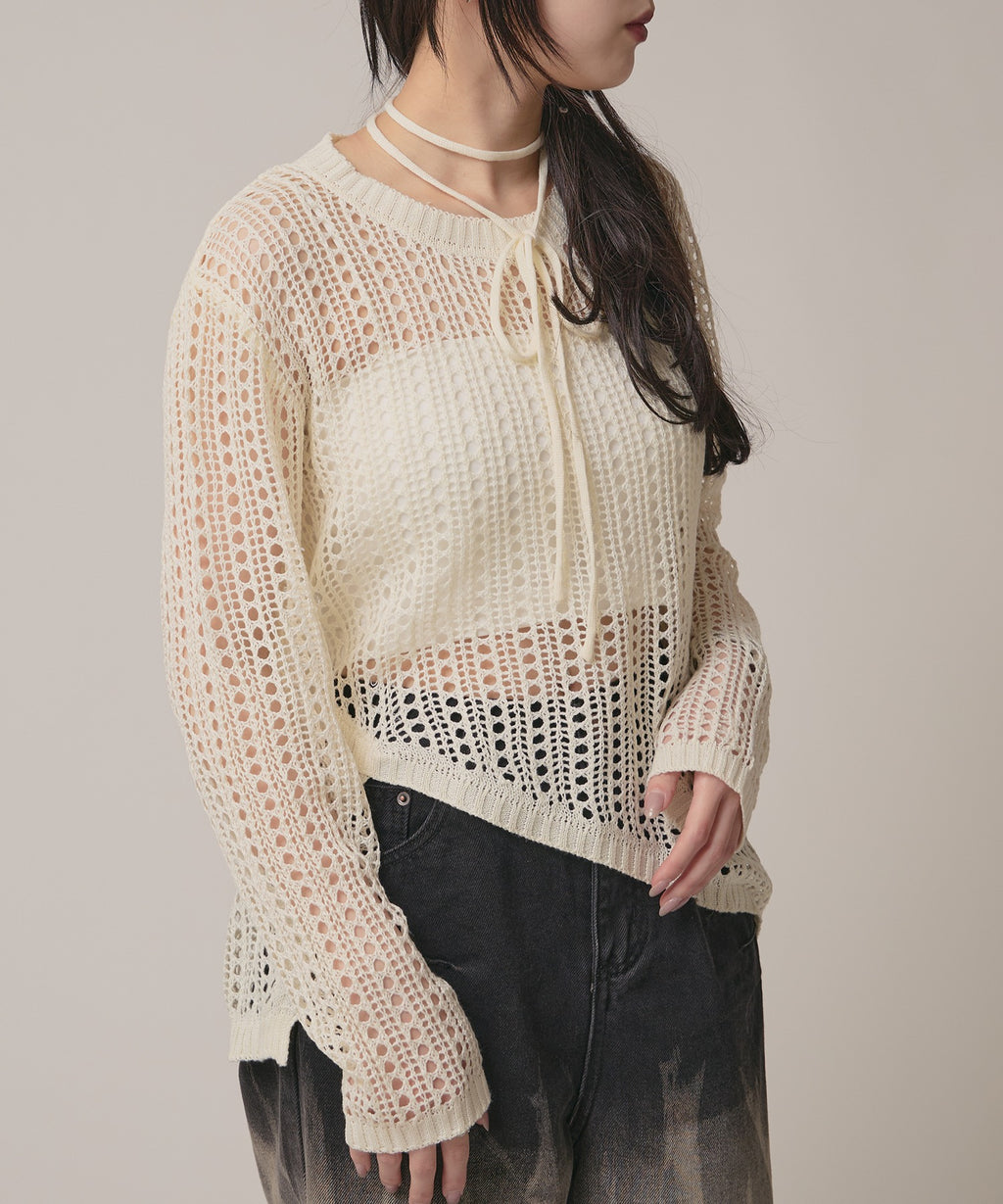 AO.2 / Sheer Loose Knit