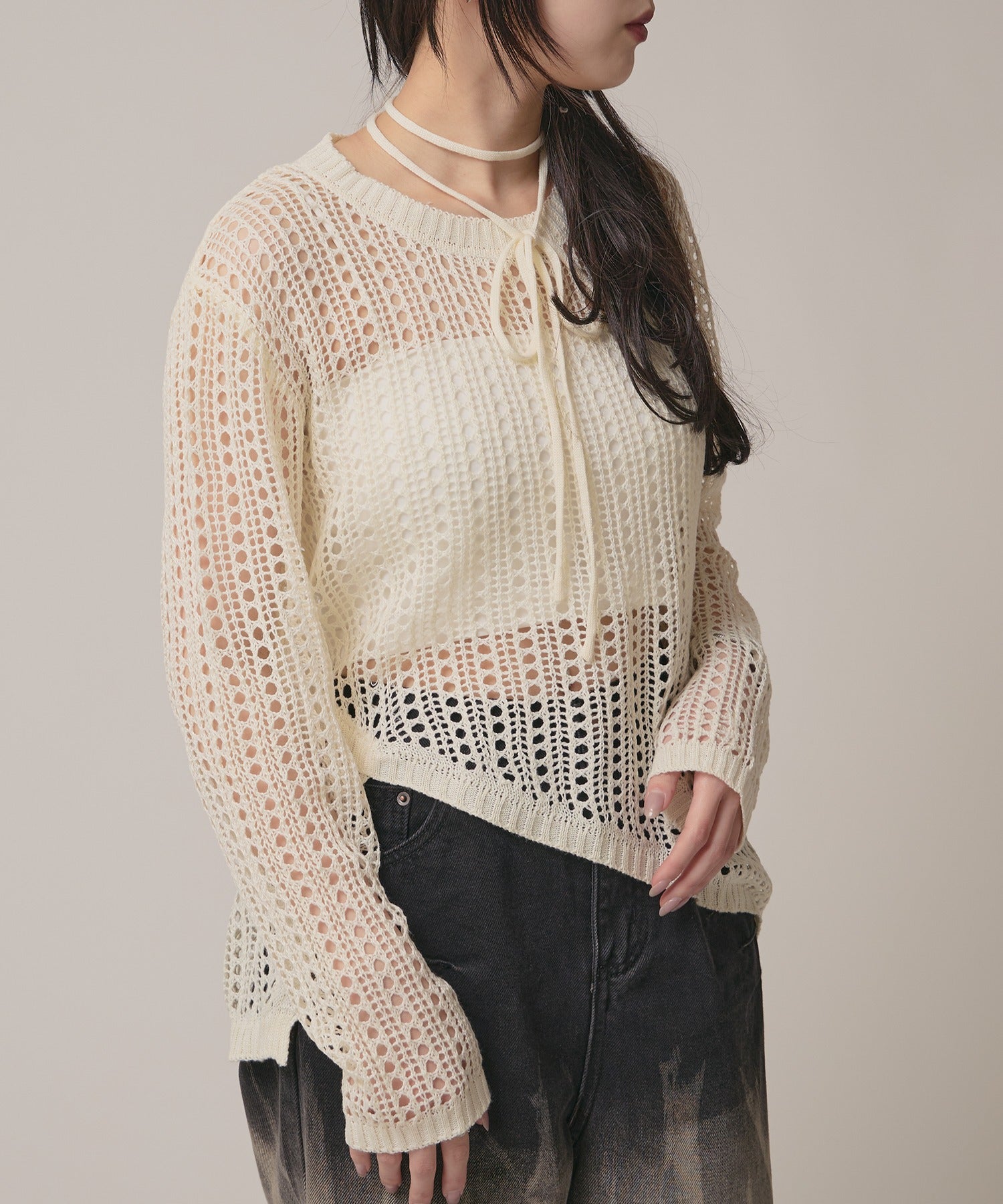 AO.2 / Sheer Loose Knit