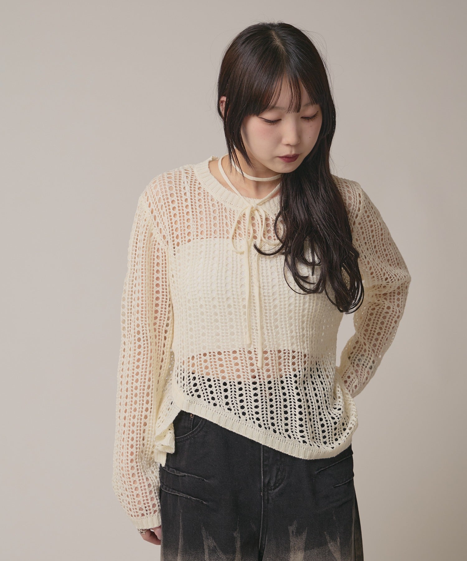 AO.2 / Sheer Loose Knit