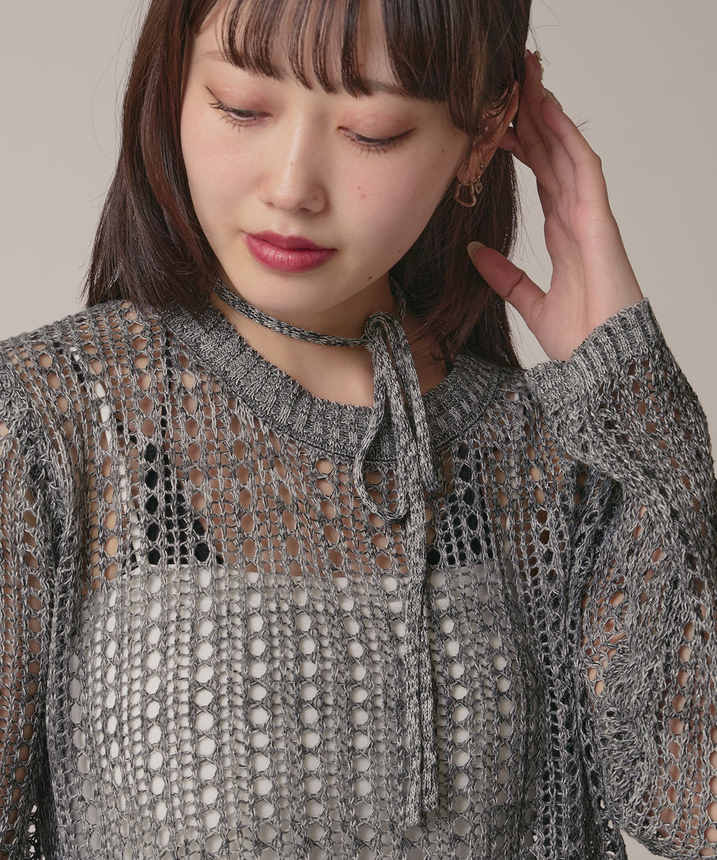 AO.2 / Sheer Loose Knit