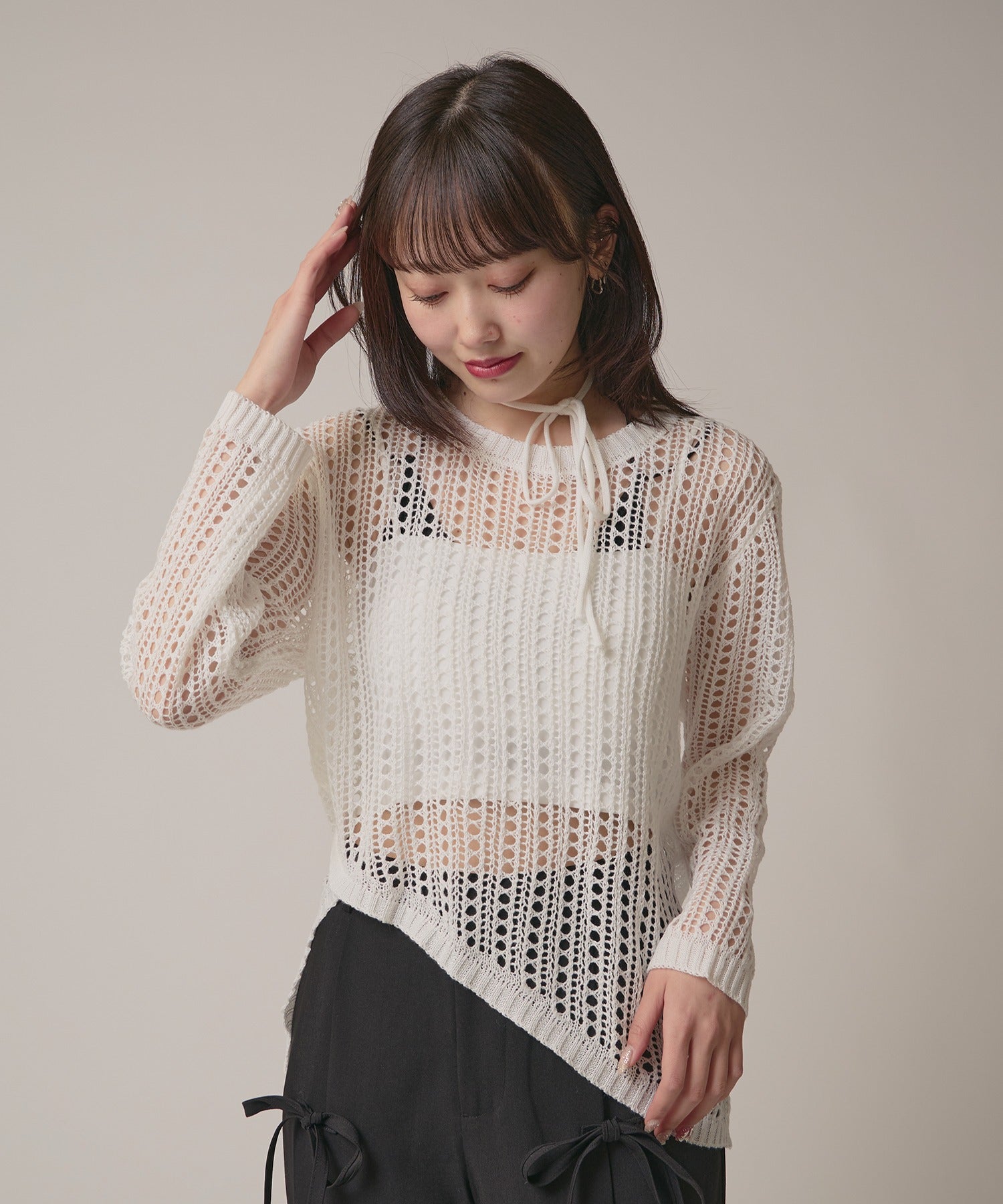 AO.2 / Sheer Loose Knit