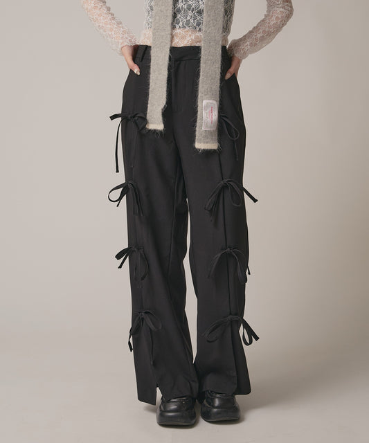 AO.2 / Ribbon Slit Slacks