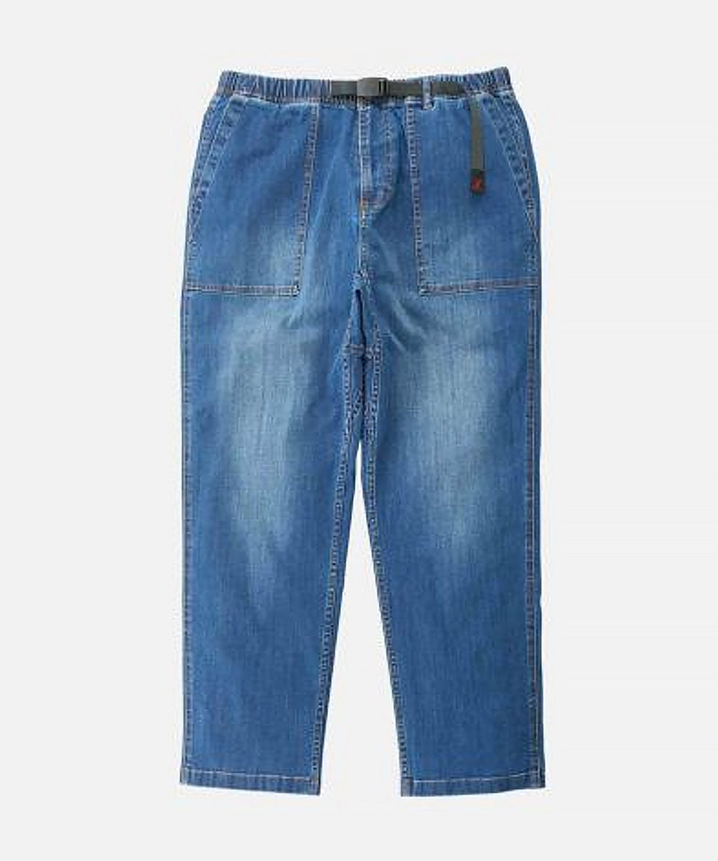 Gramicci / STRETCH DENIM LOOSE TAPERED RIDGE PANT