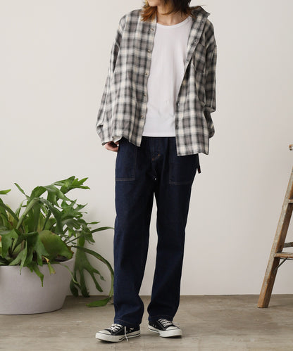 Gramicci / STRETCH DENIM LOOSE TAPERED RIDGE PANT