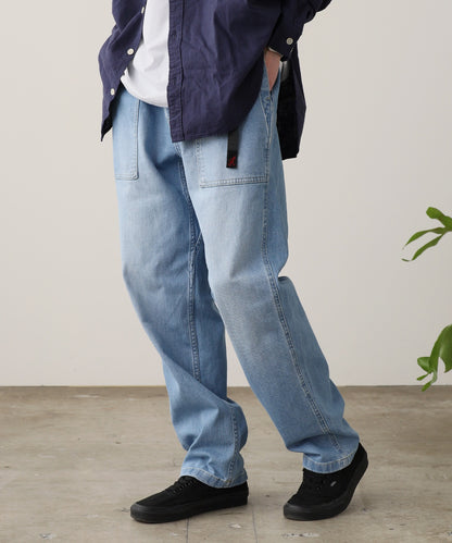 Gramicci / STRETCH DENIM LOOSE TAPERED RIDGE PANT