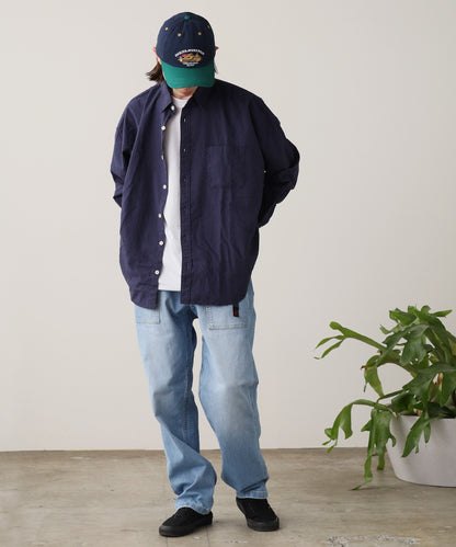Gramicci / STRETCH DENIM LOOSE TAPERED RIDGE PANT