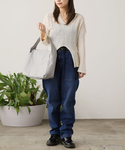 Gramicci / STRETCH DENIM LOOSE TAPERED RIDGE PANT