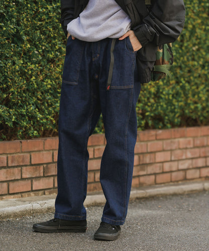 Gramicci / STRETCH DENIM LOOSE TAPERED RIDGE PANT