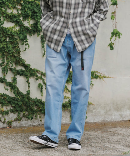 Gramicci / STRETCH DENIM LOOSE TAPERED RIDGE PANT