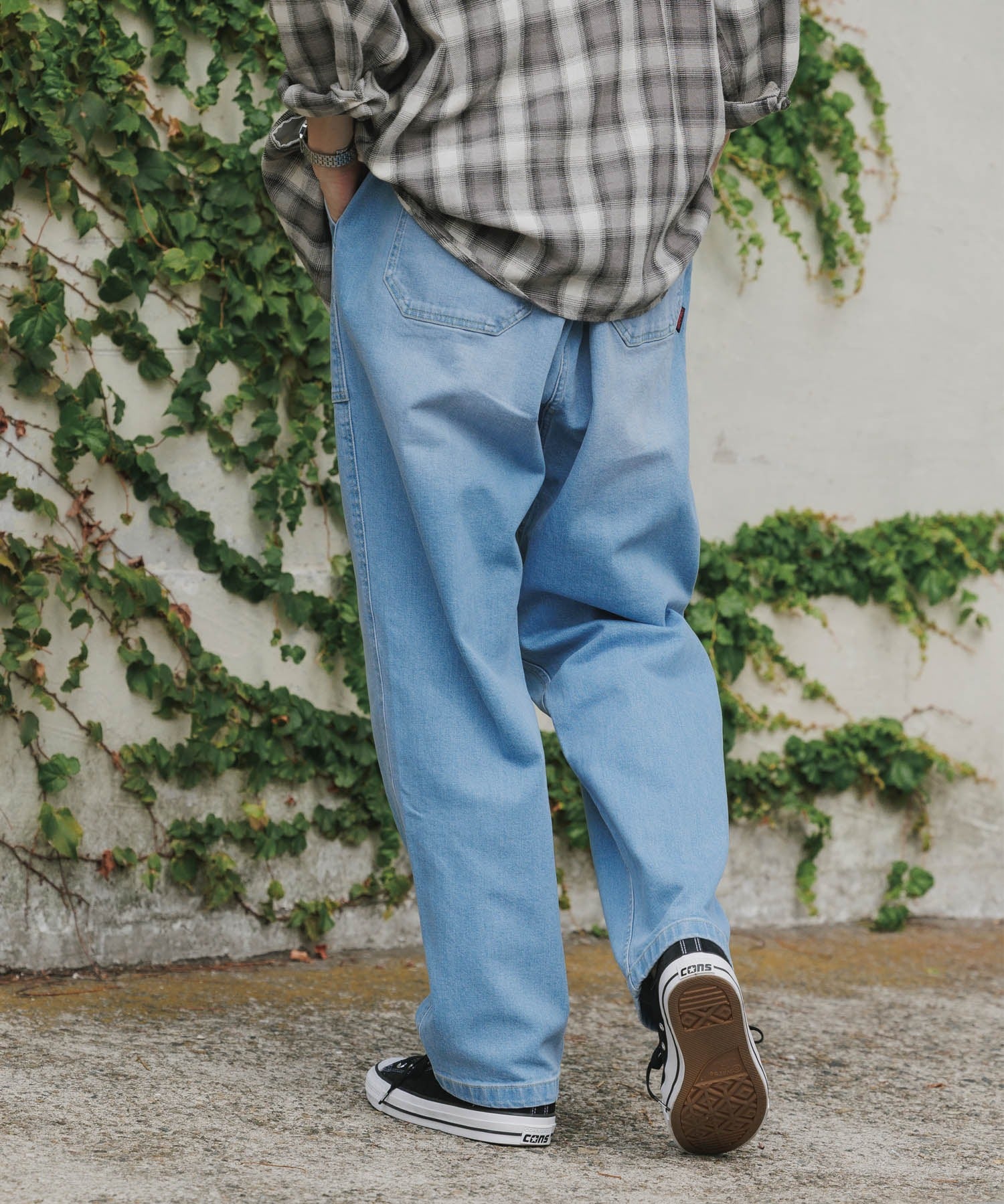 Gramicci / STRETCH DENIM LOOSE TAPERED RIDGE PANT – ROOP TOKYO