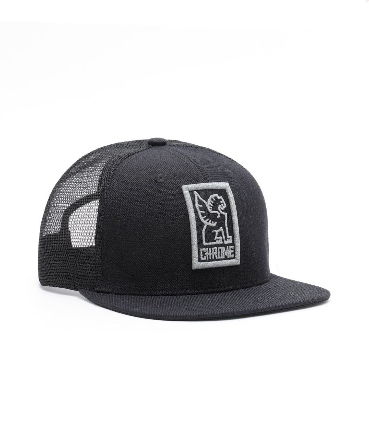 CHROME / 6 PANEL MESH CAP