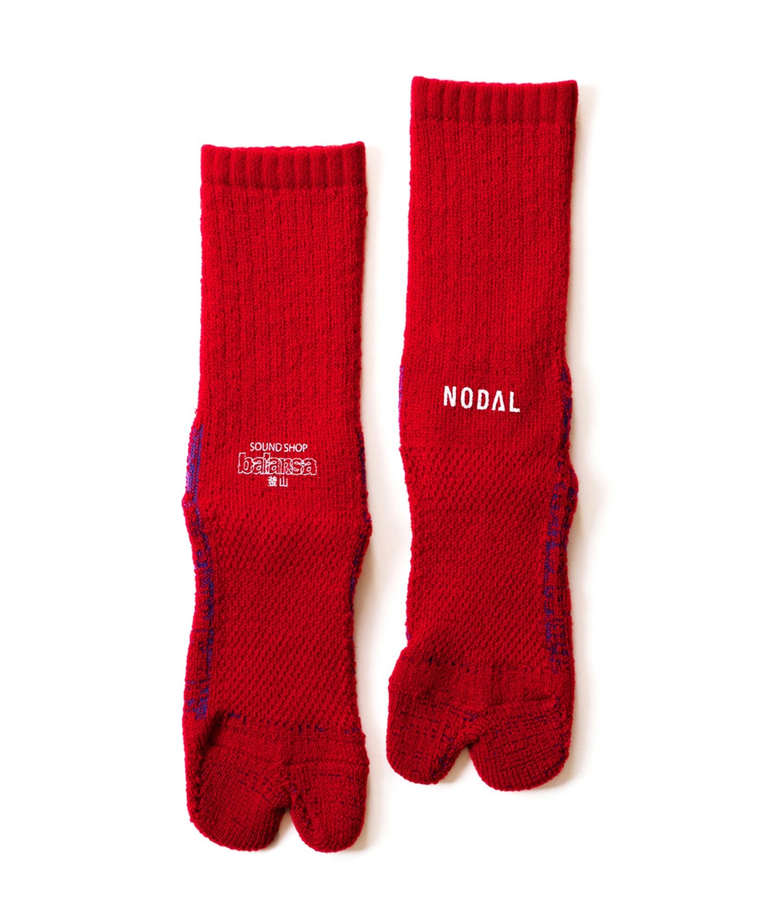 balansa×NODAL/84N Wool Long Socks 靴下