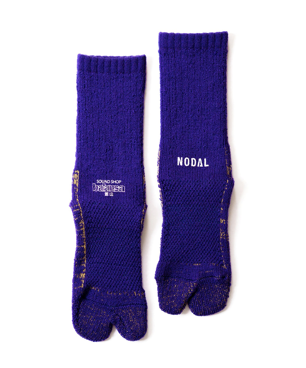 balansa×NODAL/84N Wool Long Socks 靴下