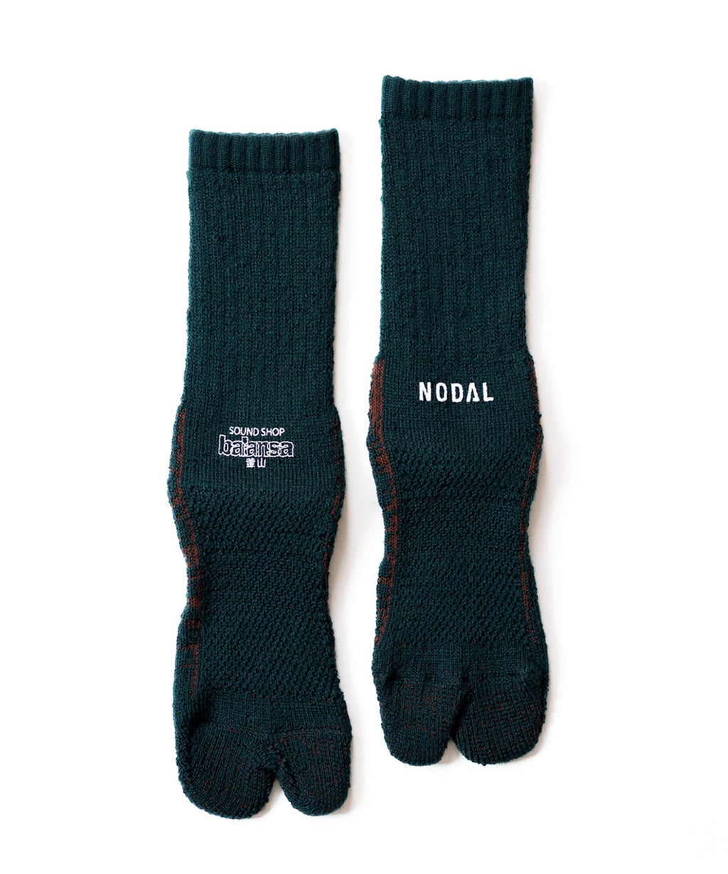 balansa×NODAL/84N Wool Long Socks 靴下