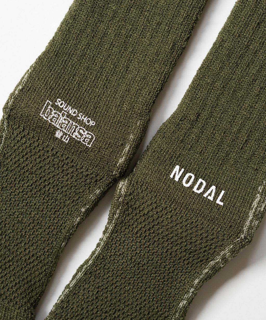 balansa×NODAL/84N Wool Long Socks 靴下