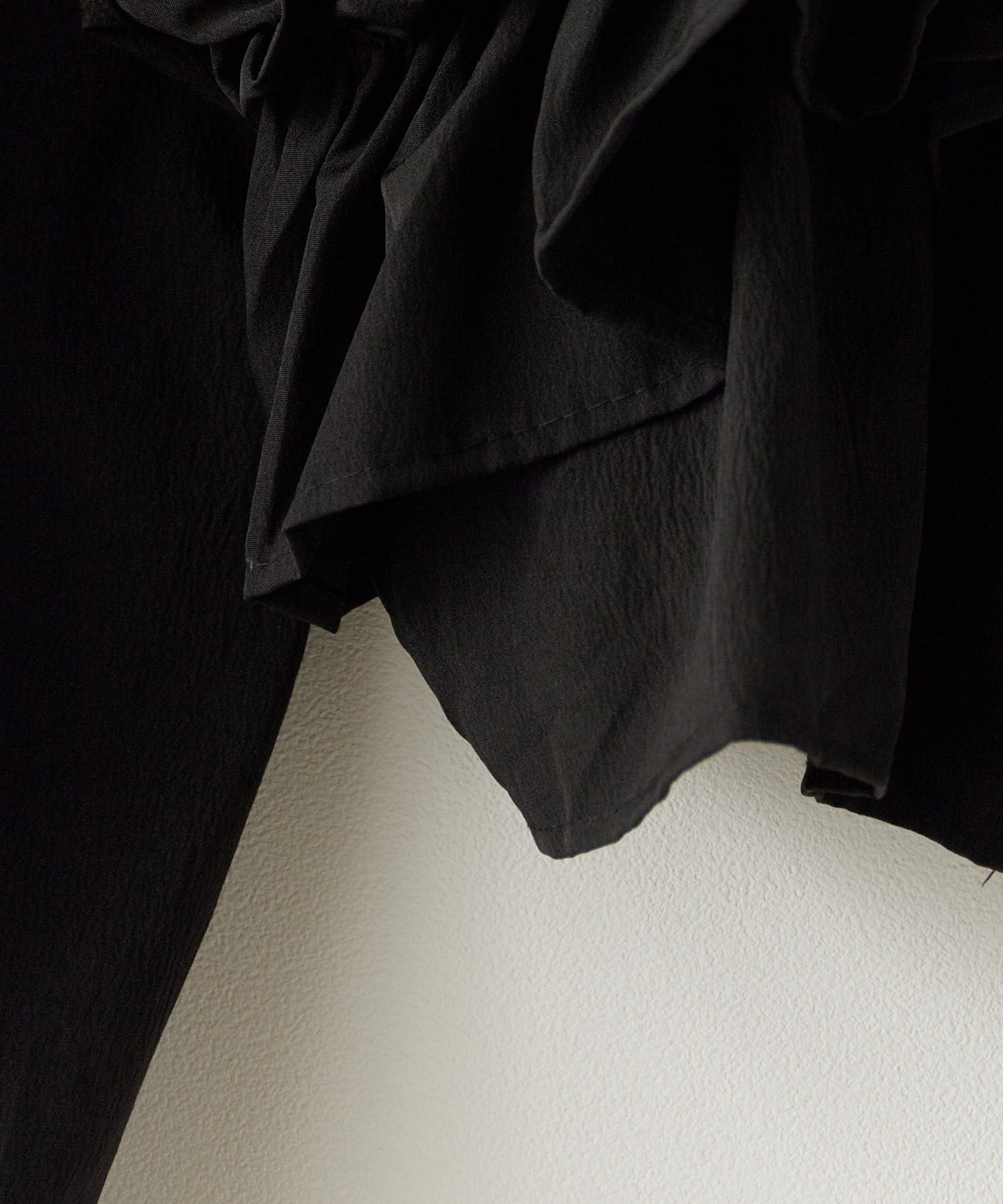 ROOPTOKYO / ショート丈 オフショル クロスリボンブラウス キャンディースリーブ