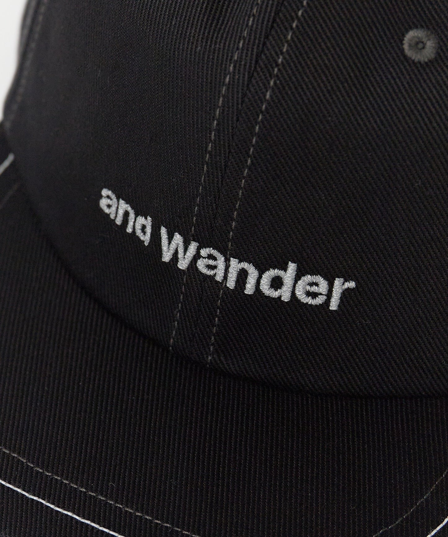 and wander / cotton twill cap