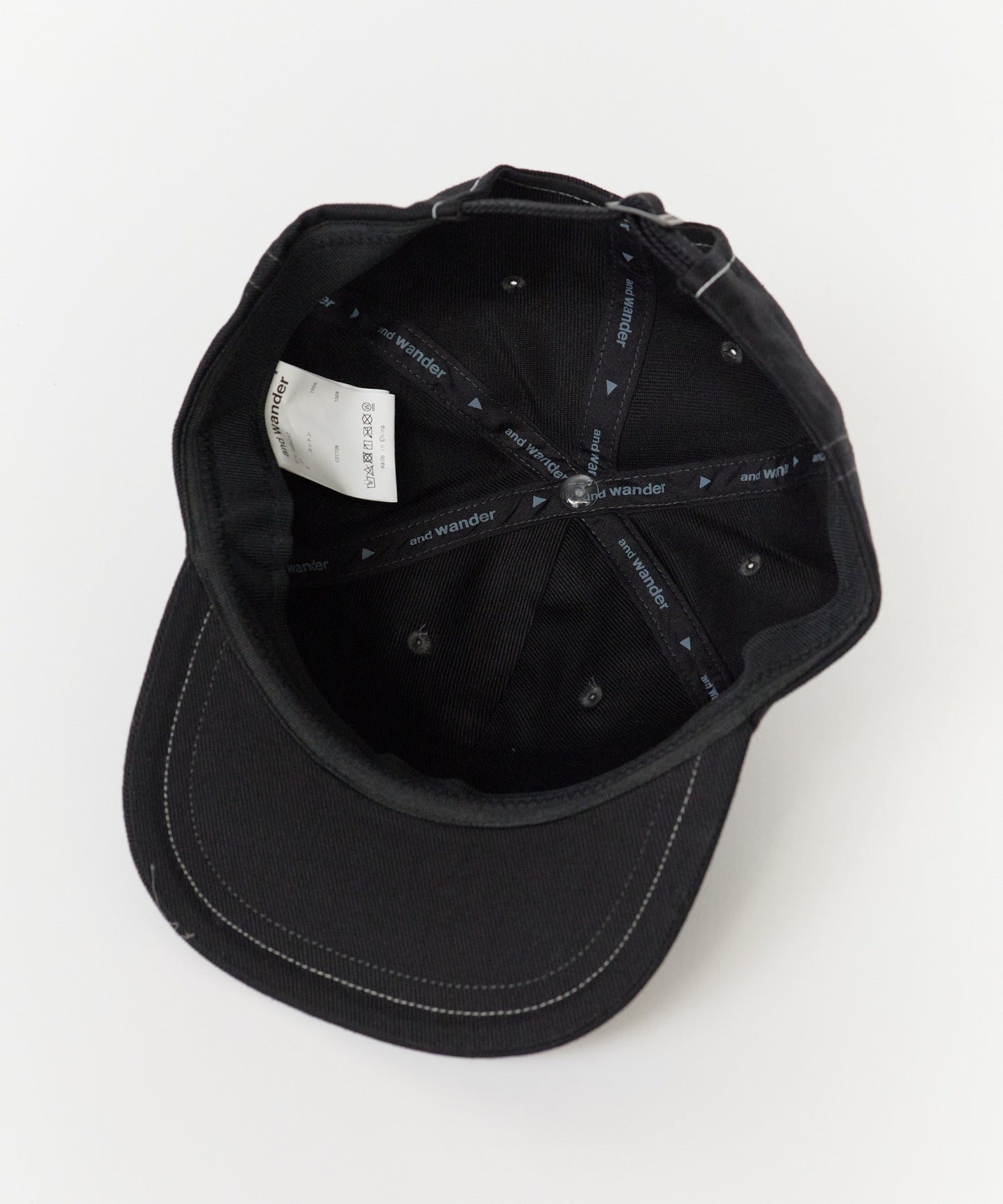 and wander / cotton twill cap