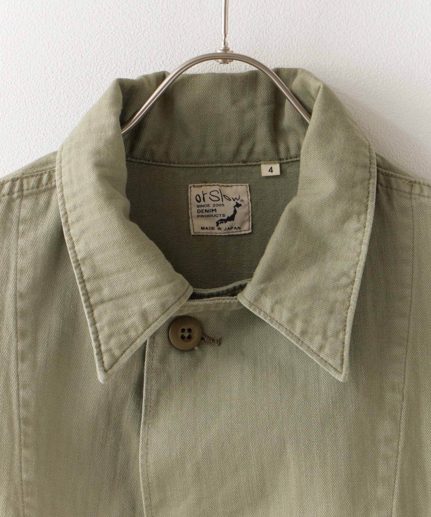 orSlow / 4POCKETS U.S ARMY SHIRT JACKET