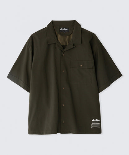 WILD THINGS / OPEN COLLAR POCKET SHIRT