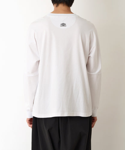 White Mountaineering × UMBRO /  LONG SLEEVE T-SHIRT