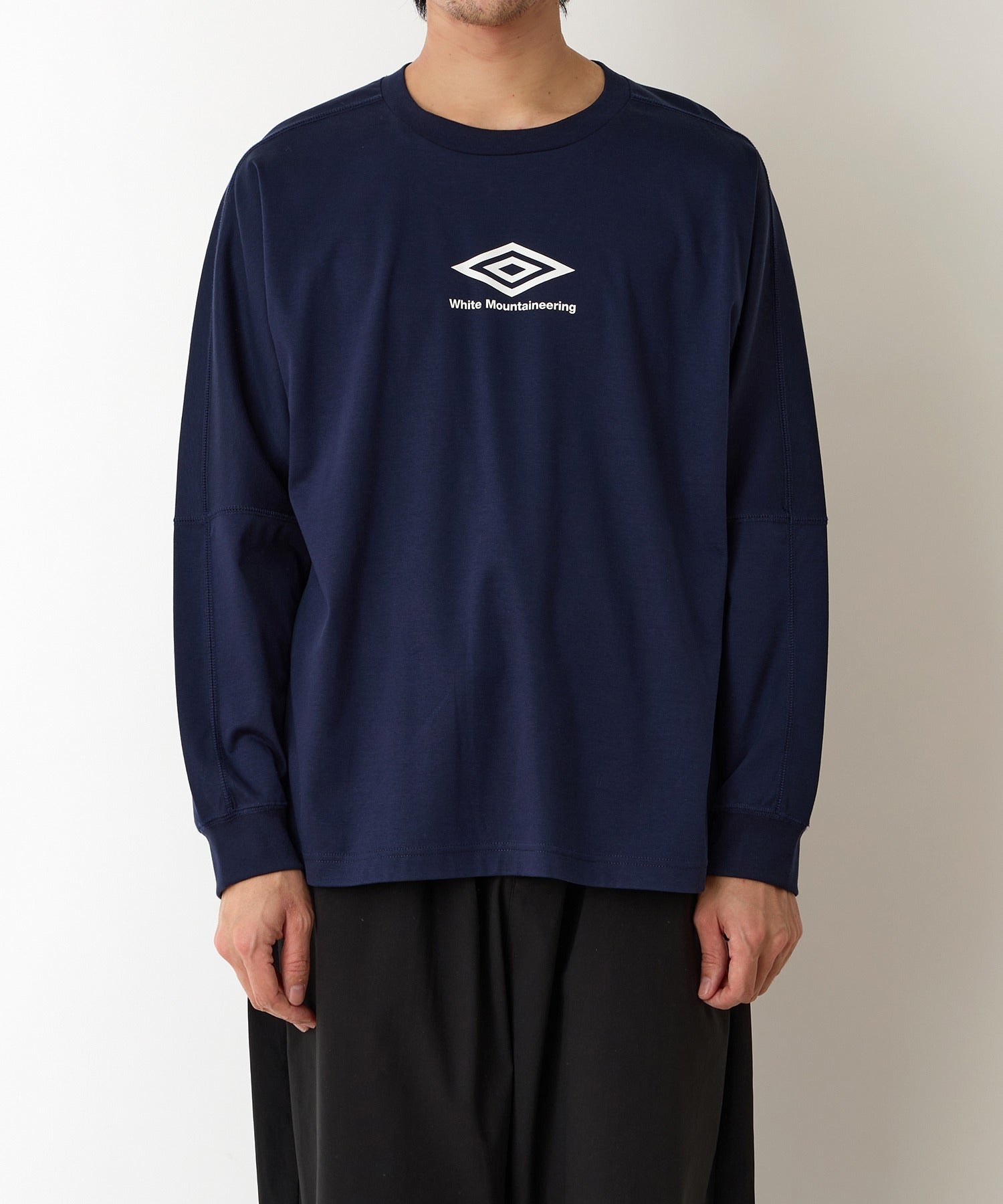 White Mountaineering × UMBRO /  LONG SLEEVE T-SHIRT
