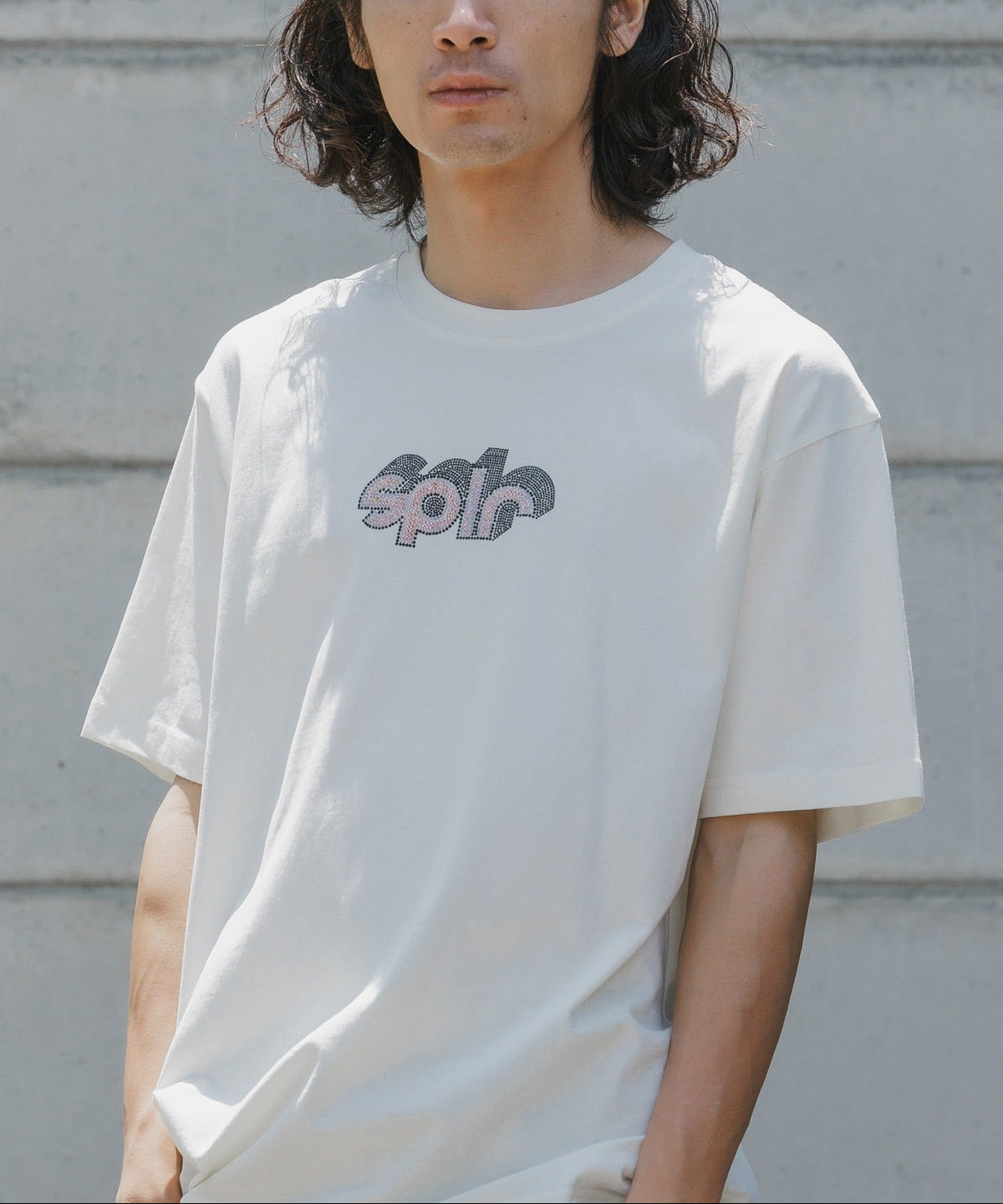 SPLR / RhineStone logo tee