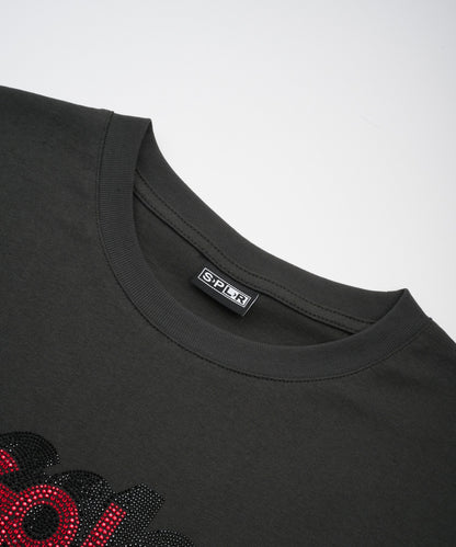 SPLR / RhineStone logo tee