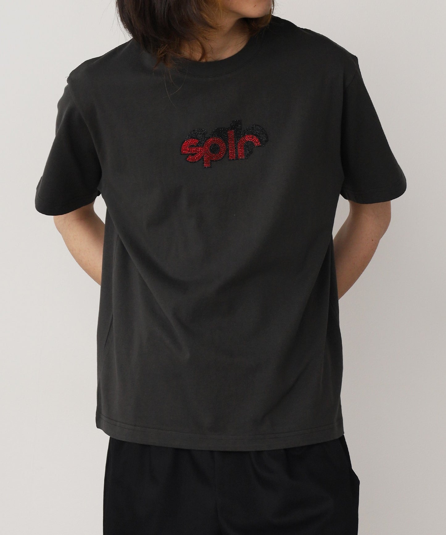 SPLR / RhineStone logo tee