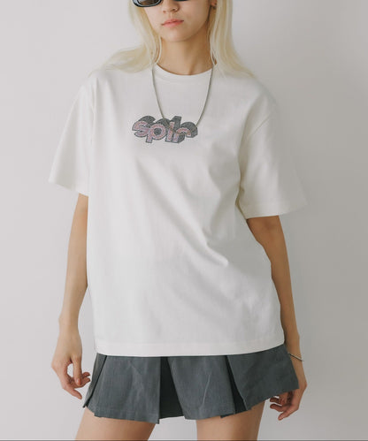 SPLR / RhineStone logo tee