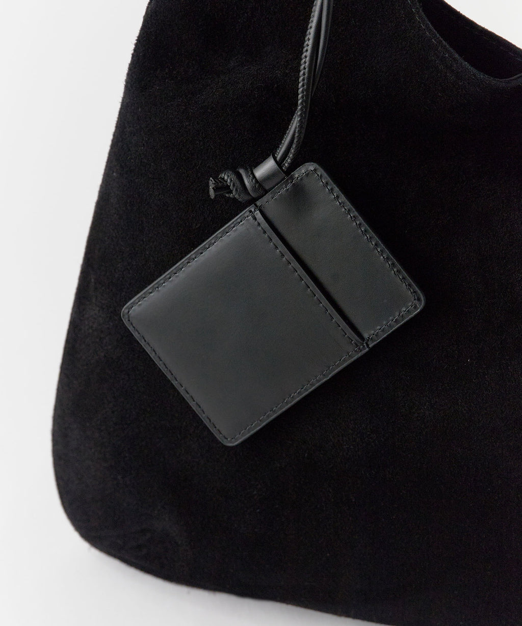 NOTHING WRITTEN / MEDIUM SHOULDER SUEDE HOBO BAG / ミディアムショルダー スエード ホーボーバッグ