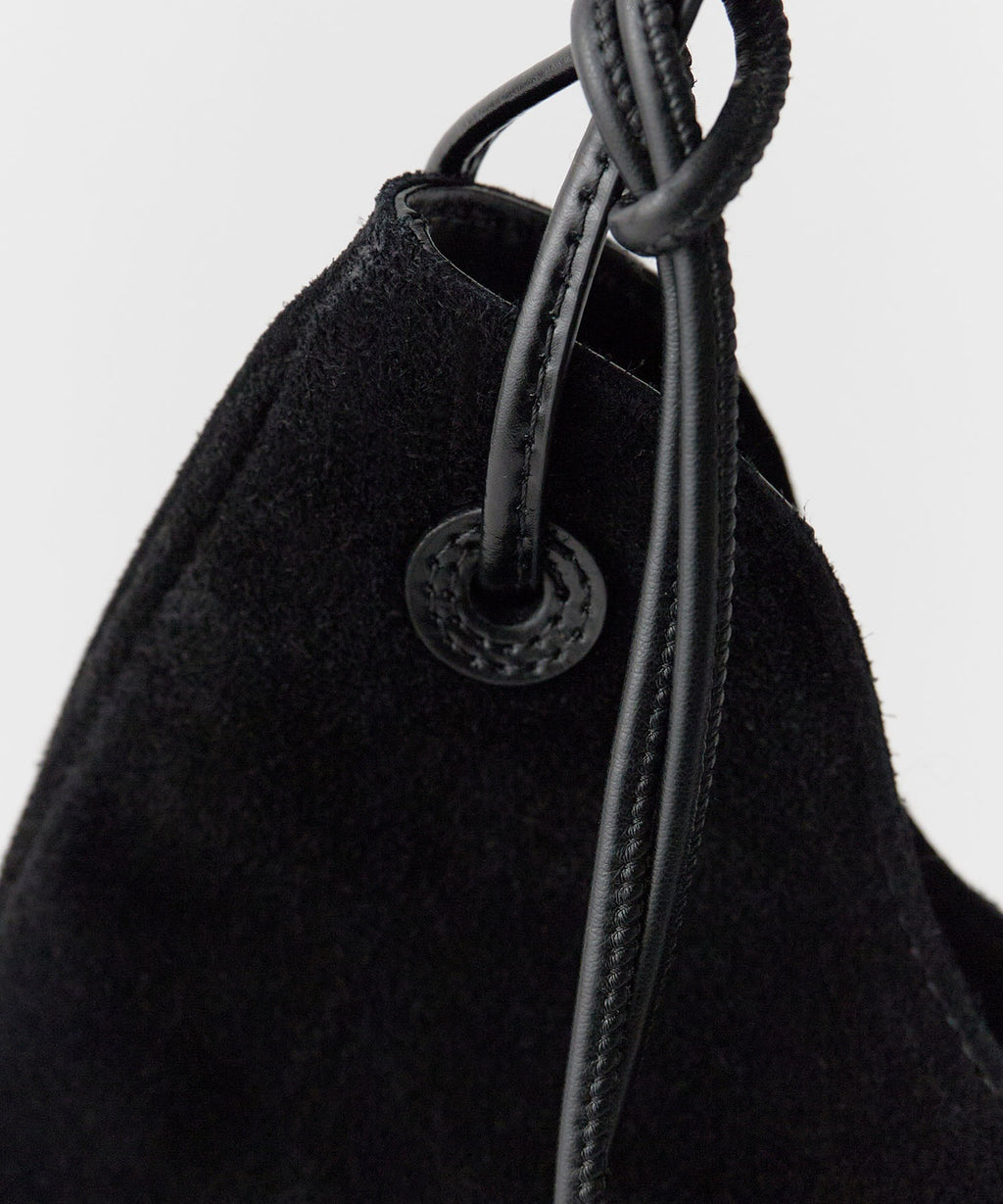 NOTHING WRITTEN / MEDIUM SHOULDER SUEDE HOBO BAG / ミディアムショルダー スエード ホーボーバッグ