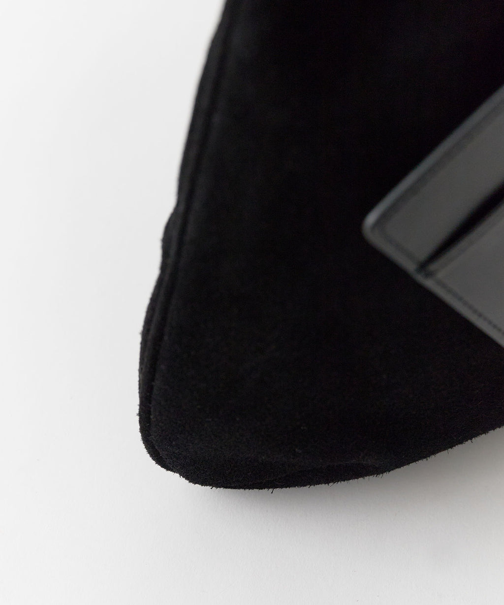 NOTHING WRITTEN / MEDIUM SHOULDER SUEDE HOBO BAG / ミディアムショルダー スエード ホーボーバッグ
