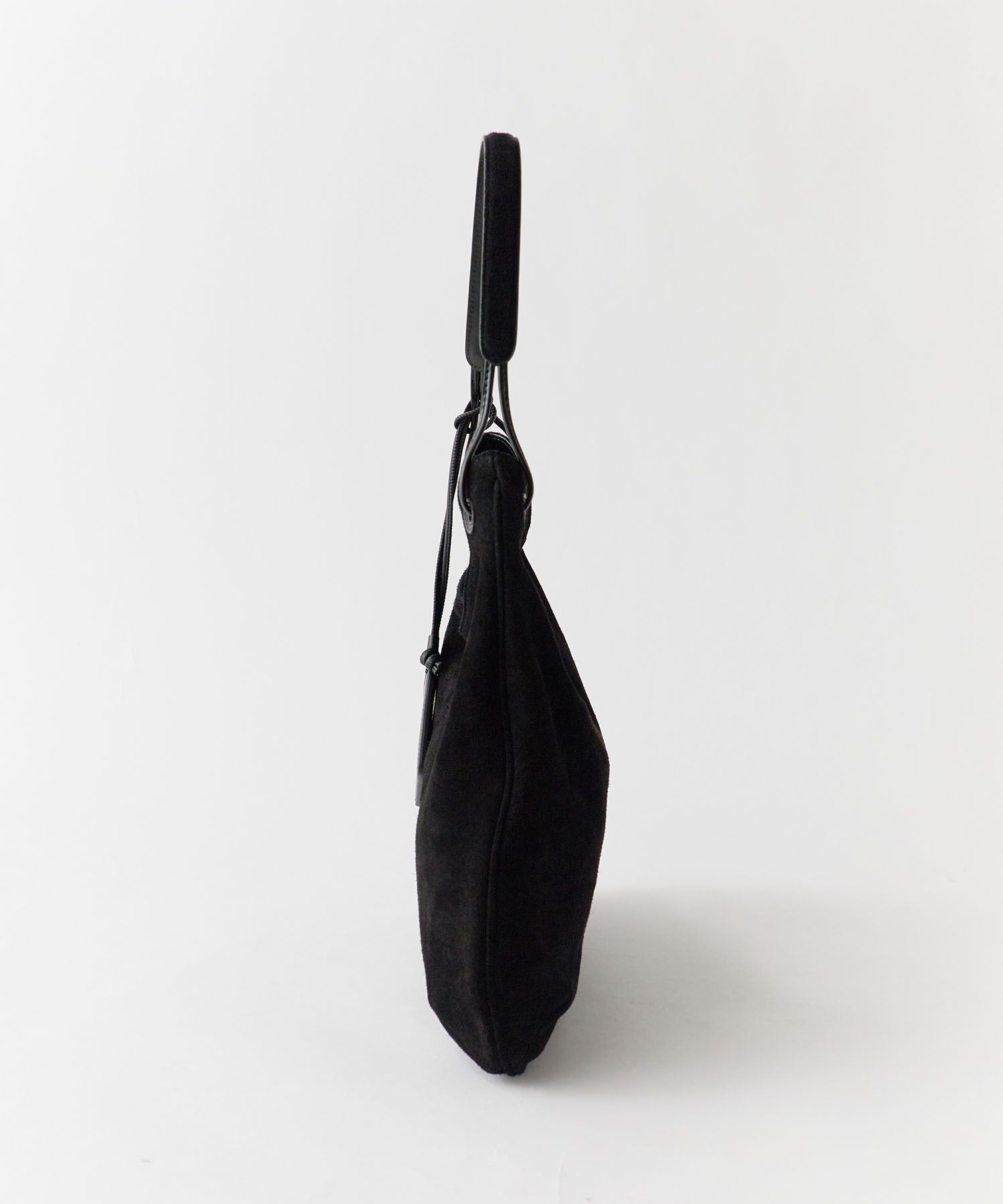 NOTHING WRITTEN / MEDIUM SHOULDER SUEDE HOBO BAG / ミディアムショルダー スエード ホーボーバッグ